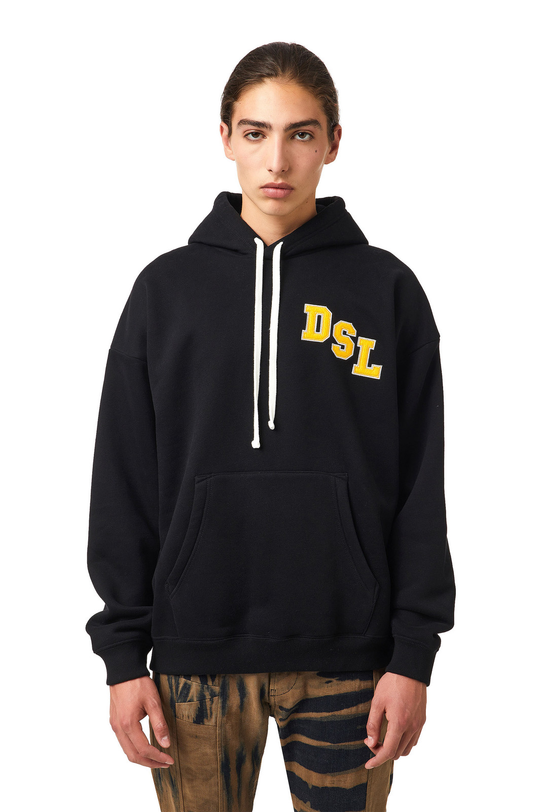 Diesel Mikina - SUMMERB15 SWEATSHIRT čierna