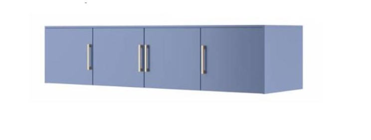 ArtStol Nadstavec ku skrini BALI D4 | modrá