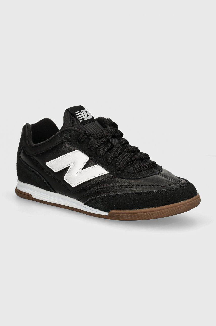 Kožené tenisky New Balance RC42 čierna farba, URC42LB