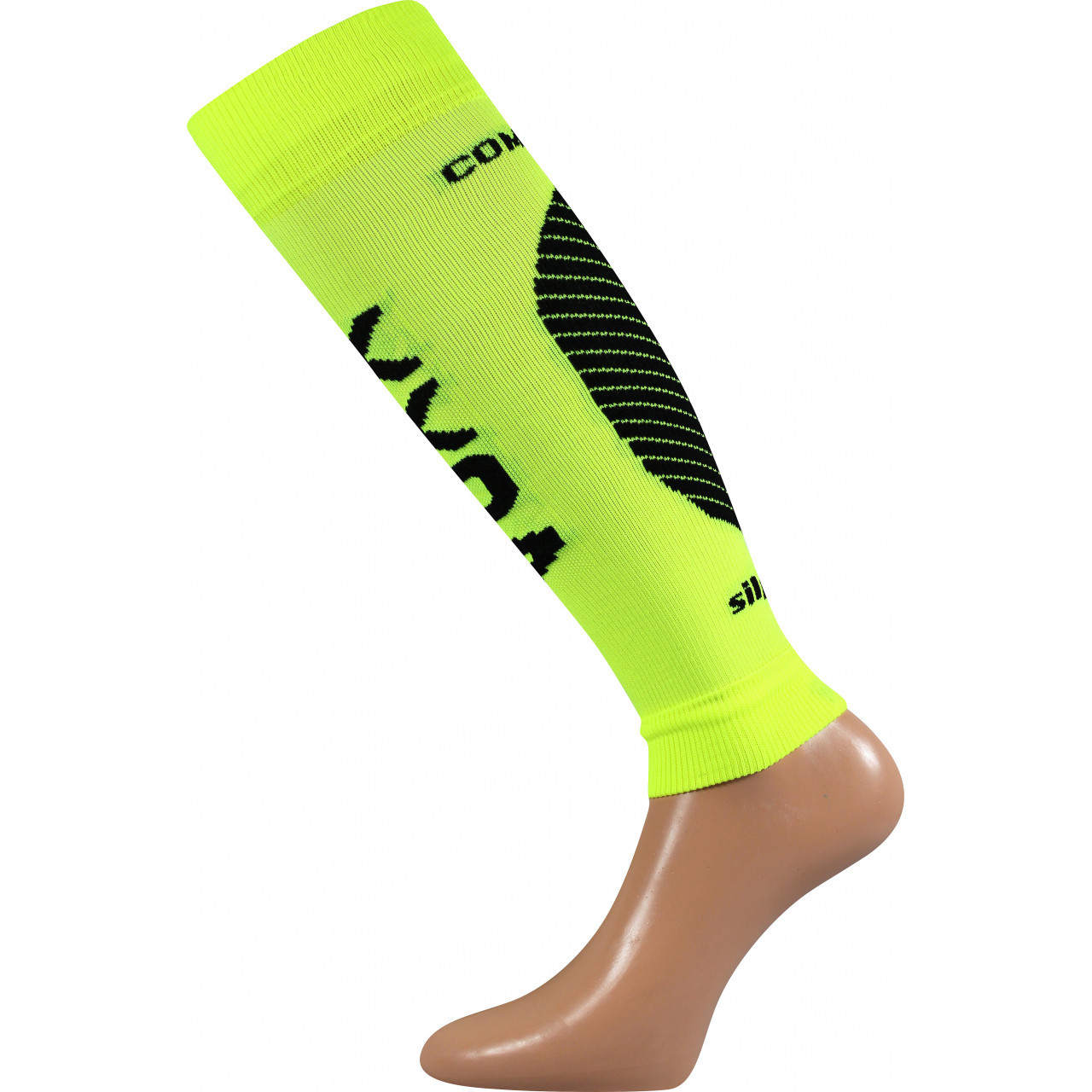 Návlek kompresný Voxx Protect lýtko - žltý svietiaci, L/XL