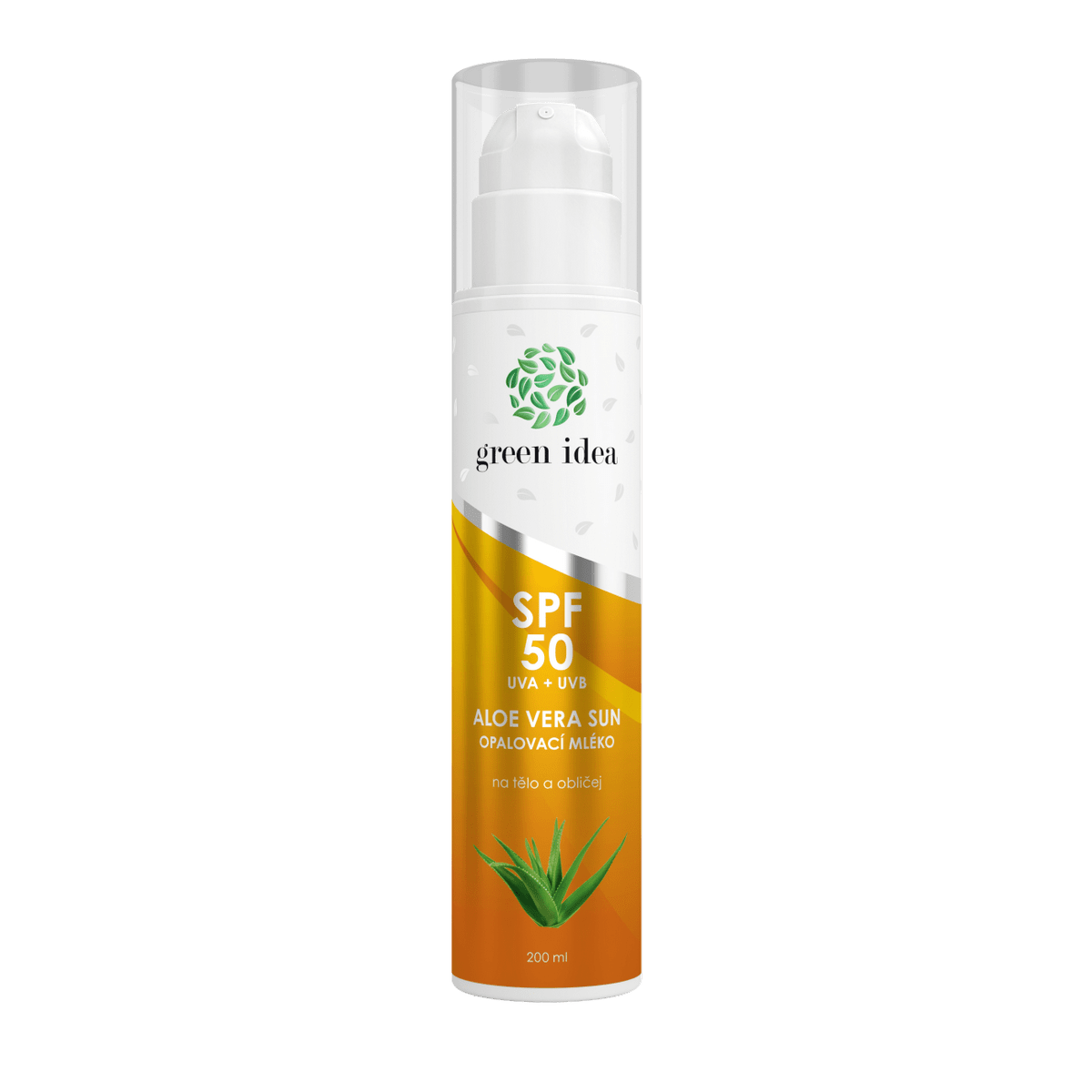 Topvet Aloe Vera Opaľovacie mlieko SPF 50, 200 ml