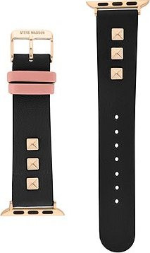 Steve Madden Remienok s cvočkami pre Apple Watch 38 mm / 40 mm / 41 mm čierny