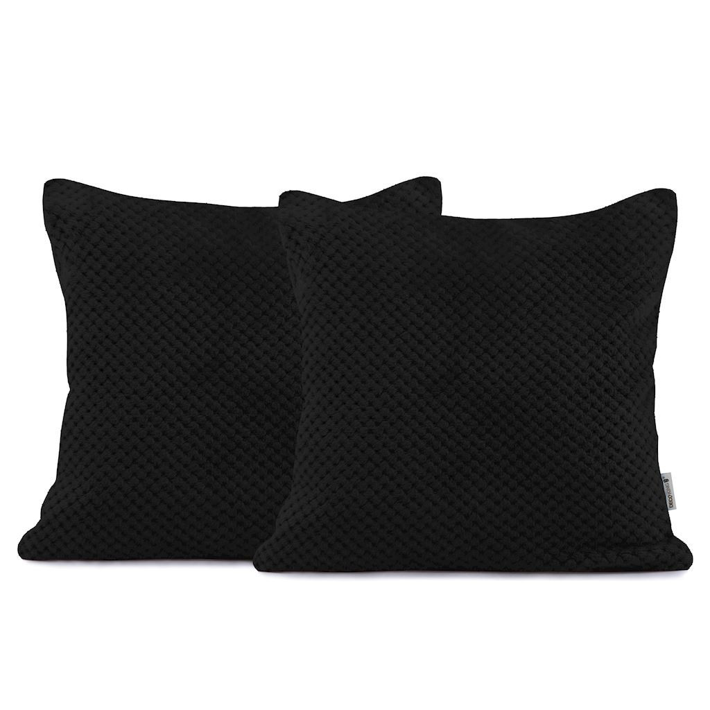 Povlak na vankúš DecoKing HENRY 45x45 cm čierny