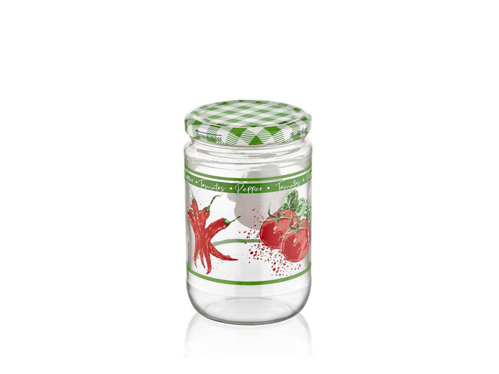MAKRO - Pohár zavar. + vieč. 660ml mix