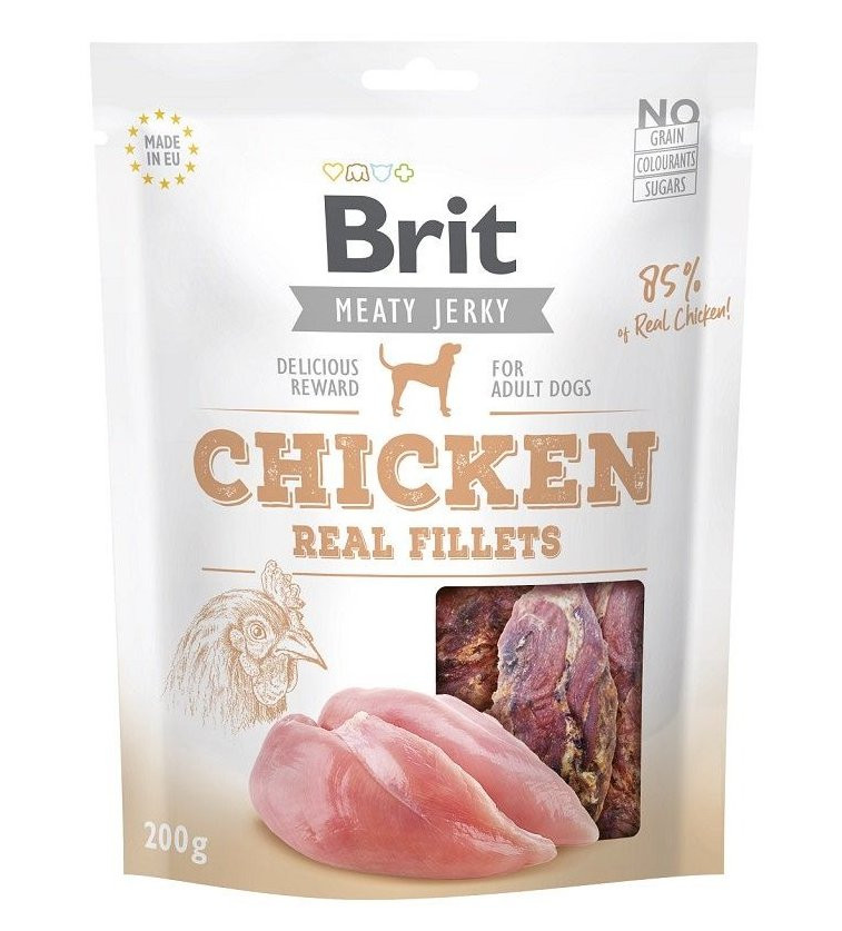 BRIT Jerky Snack Chicken Fillets 200 g