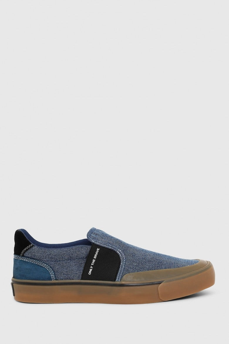 Slip on - Diesel 355 FLIP SFLIP SO  sneakers modré