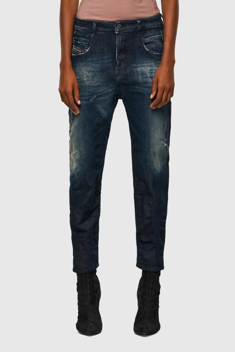 Diesel Rifle - D-FAYZA-T Sweat jeans modré