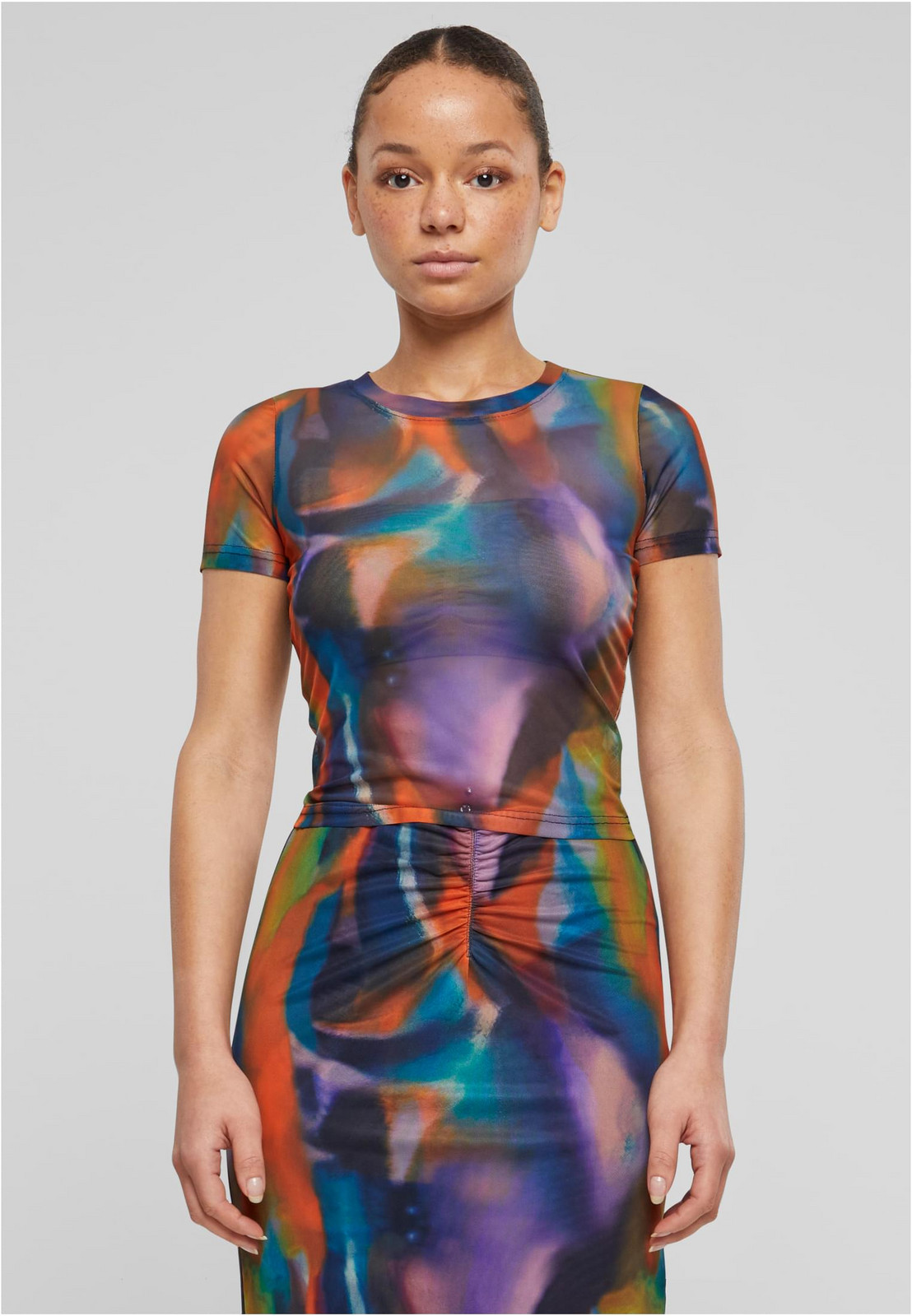 Women's T-shirt AOP Mesh Colorful