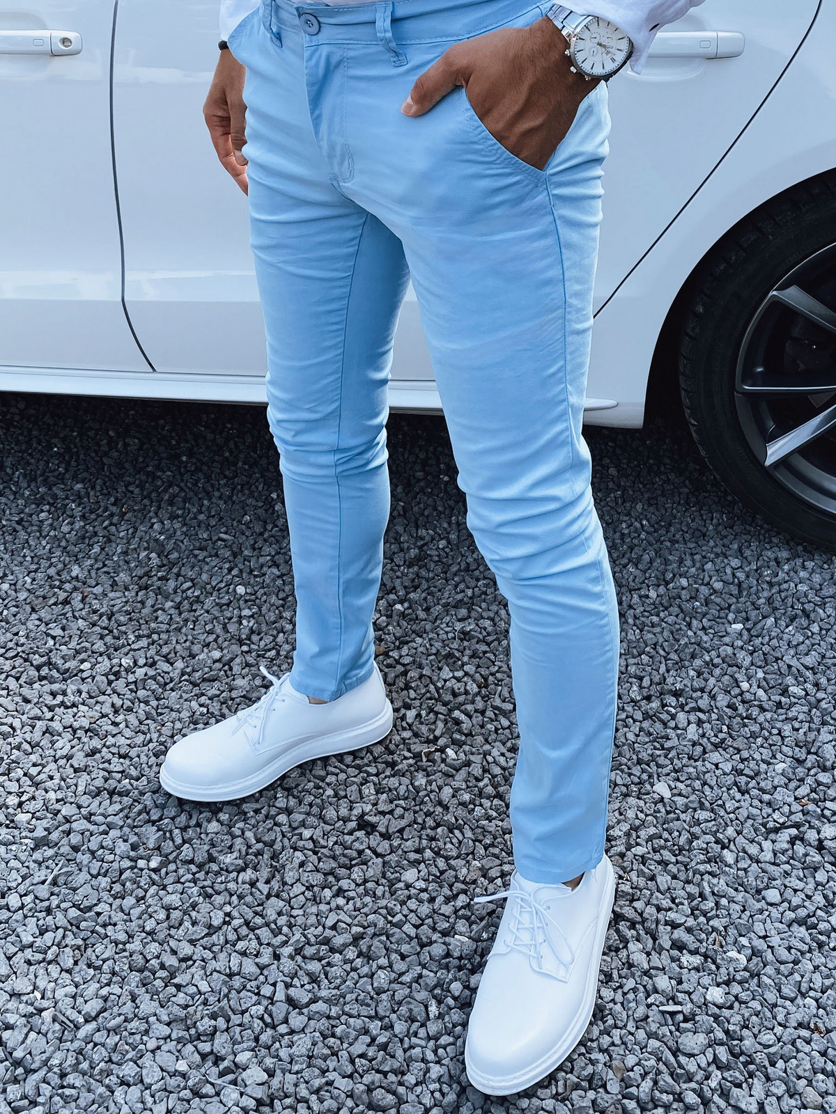 Men's Blue Dstreet Pants