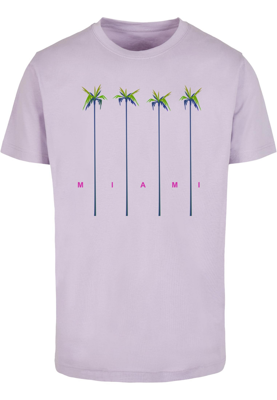 Men's T-shirt Miami Palms purple