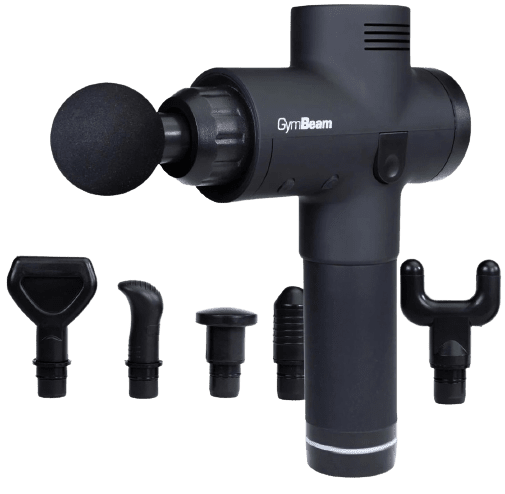 GYMBEAM Masážna pištoľ VI Black - čierna