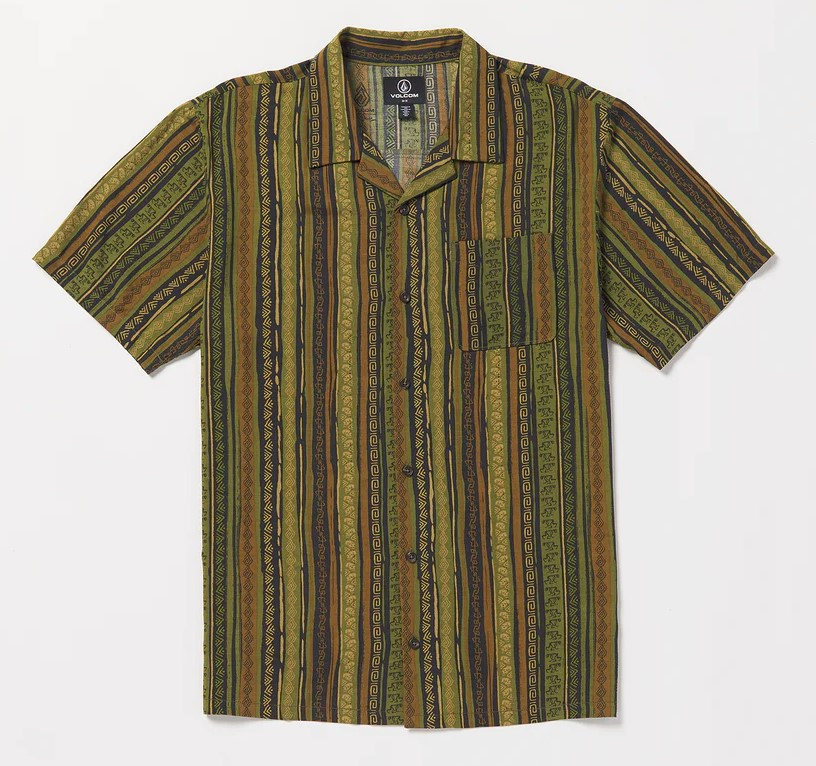 Volcom Skate Vitals Simon Bannerot Woven Shirt Veľkosť: XL