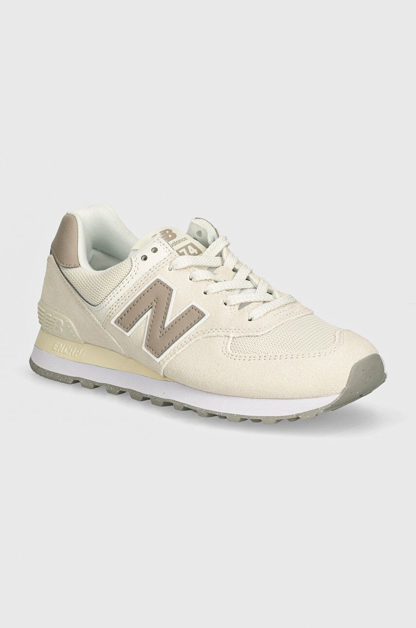 Tenisky New Balance 574 béžová farba, U574ESC