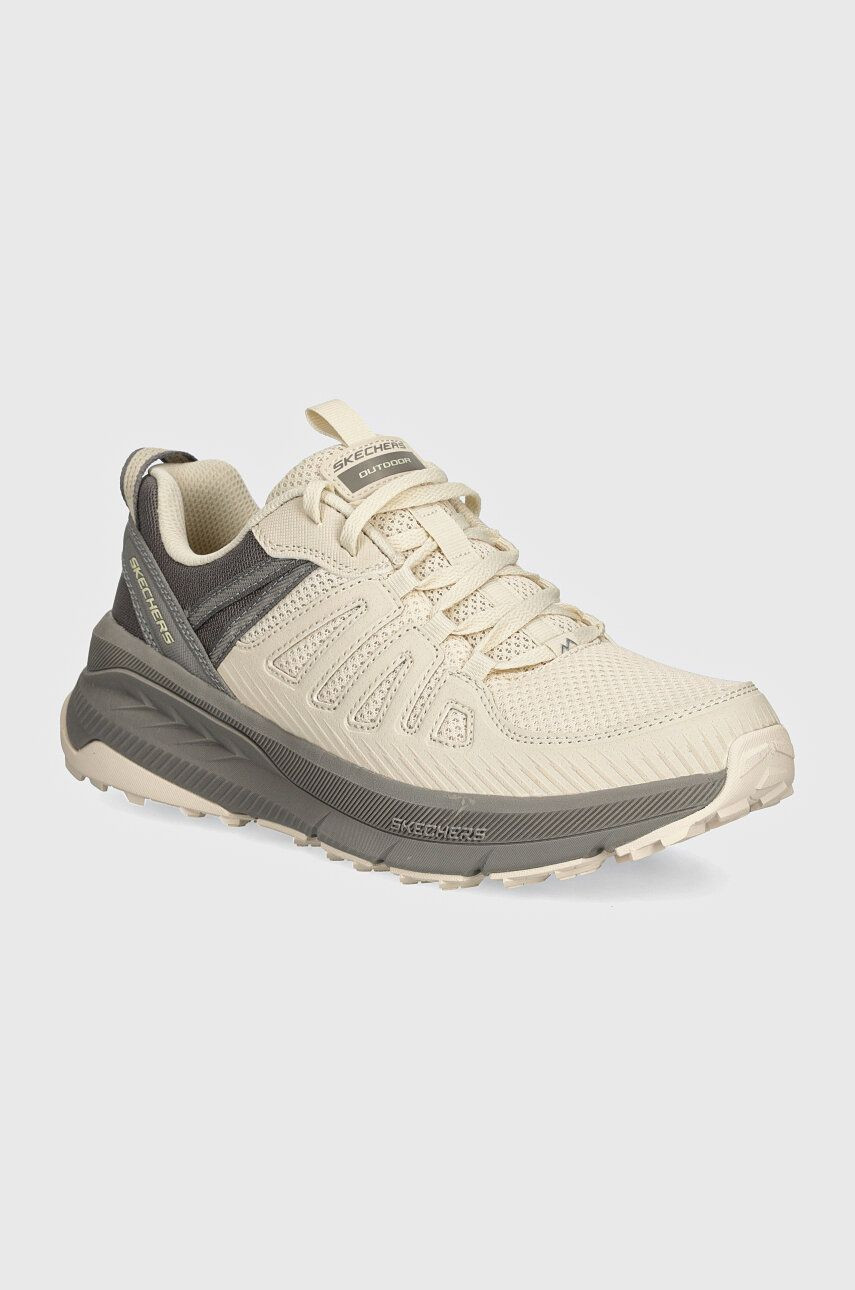 Topánky Skechers Switch Back Cascades dámske, béžová farba, 180162