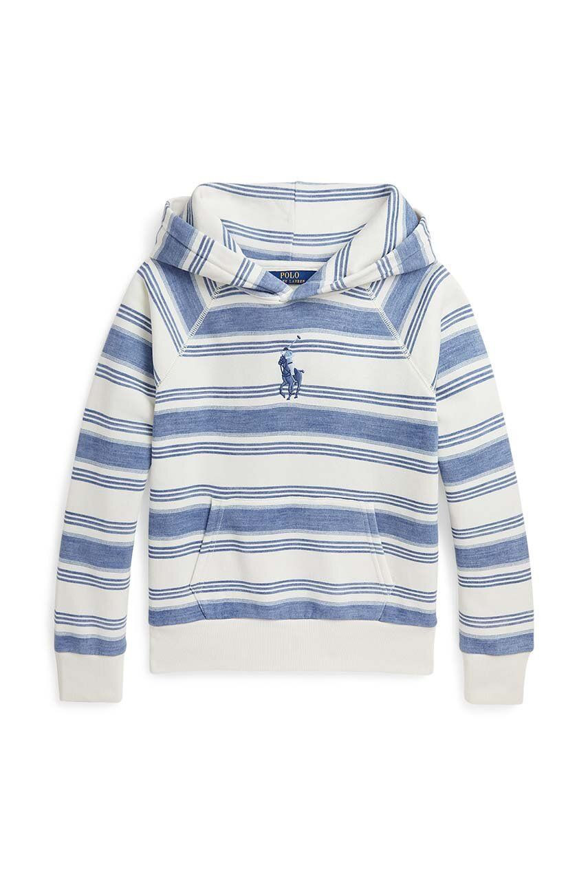 Detská mikina Polo Ralph Lauren s kapucňou, vzorovaná, 313941119001