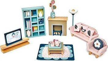 Tender Leaf Dolls House Sitting Room Furniture