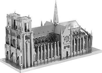 Metal Earth 3D puzzle Katedrála Notre-Dame (ICONX)