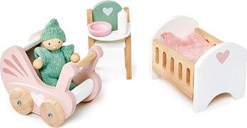 Tender Leaf Dolls House Nursery Set