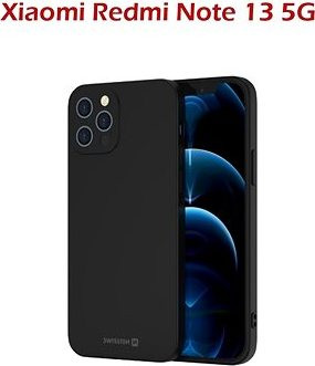 Swissten Soft Joy pre Xiaomi Redmi Note 13 5G čierny