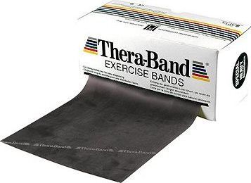 Thera-Band, čierna, špeciálne silná záťaž, 5,5 m