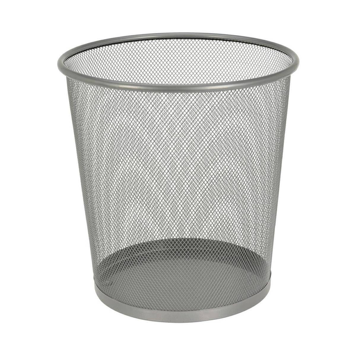 Odpadkový koš SLIMO 28 cm stříbrný