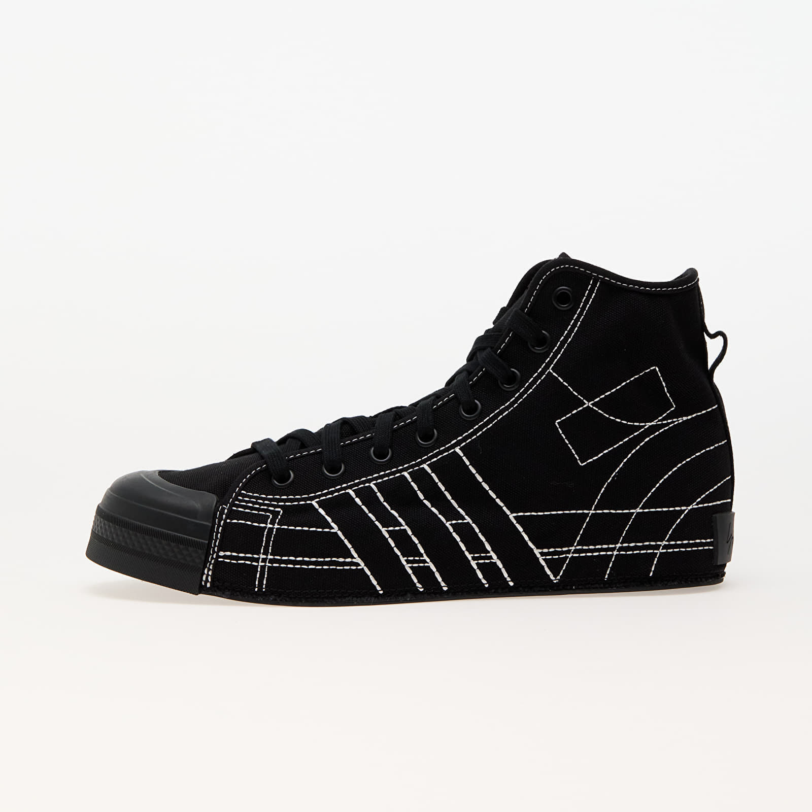 Tenisky Y-3 Nizza Hi Black/ Black/ Off-White EUR 40 2/3