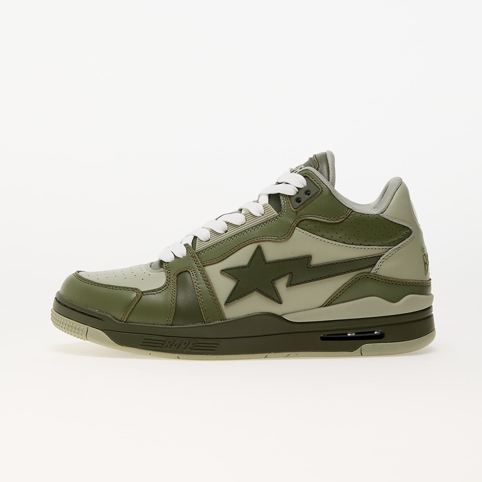 Tenisky A BATHING APE Bape Clutch Sta 1 Olive Drab EUR 41
