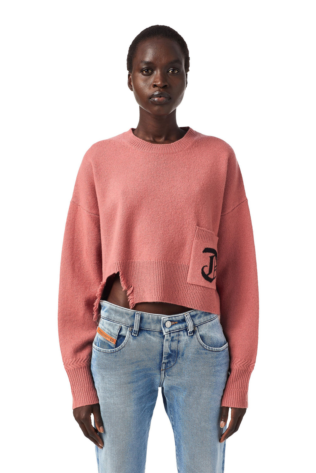 Diesel Sveter - MIDAHI KNITWEAR ružový