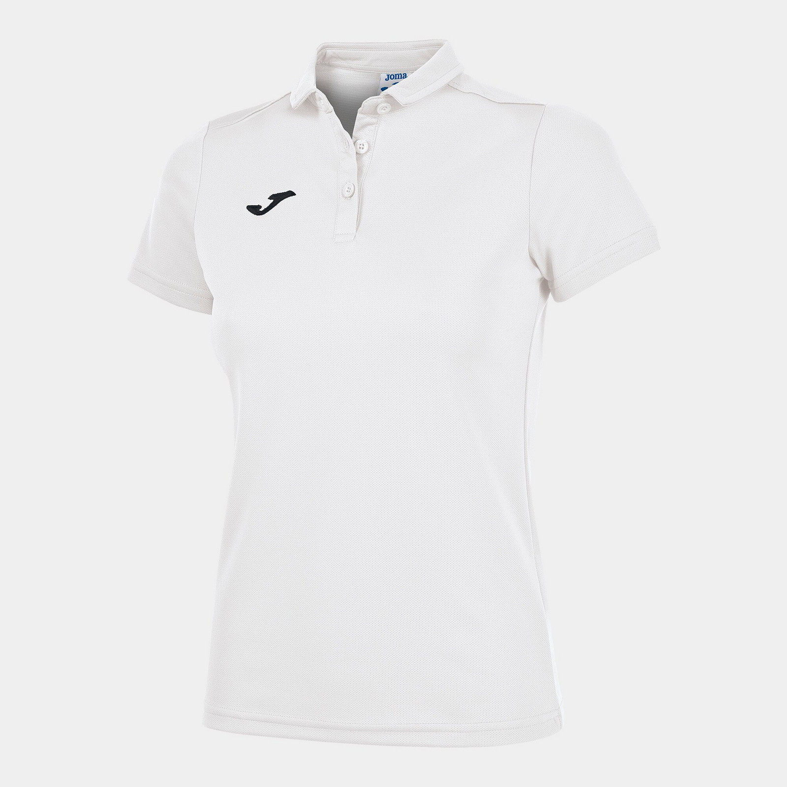 Women's T-Shirt Joma Hobby Women Polo Shirt S/S White