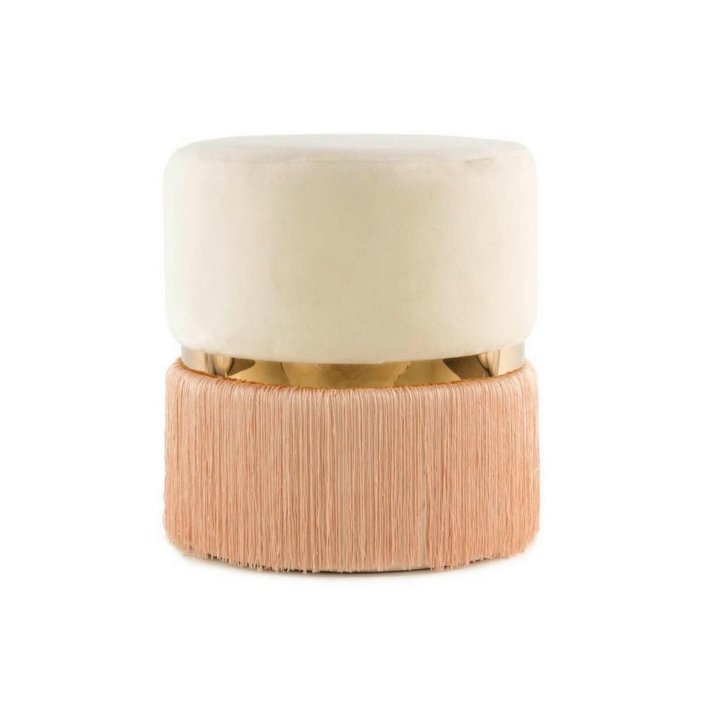 Taburetka Zlatá/šampanská