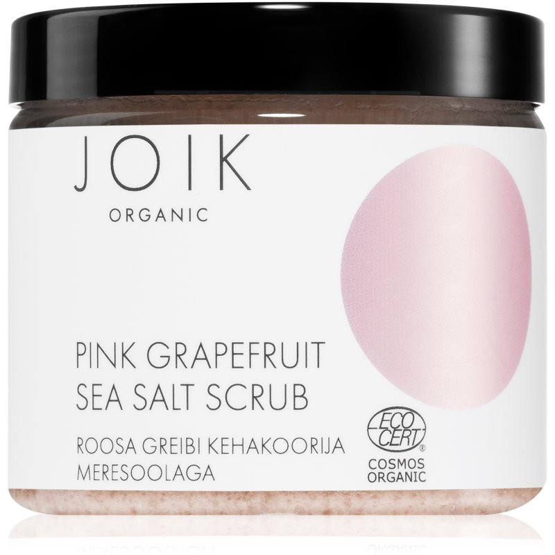 JOIK Organic Body Scrub Pink Grapefruit telový peeling s morskou soľou 240 g