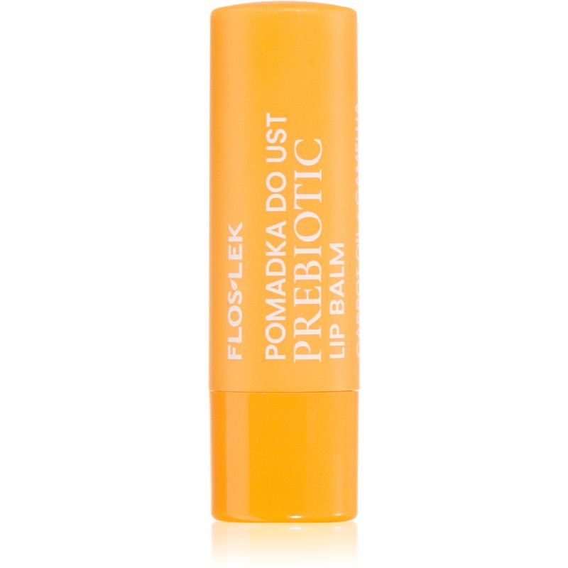 FlosLek Laboratorium Prebiotic Lip Care výživný balzam na pery vône Carrot Oil 4 g