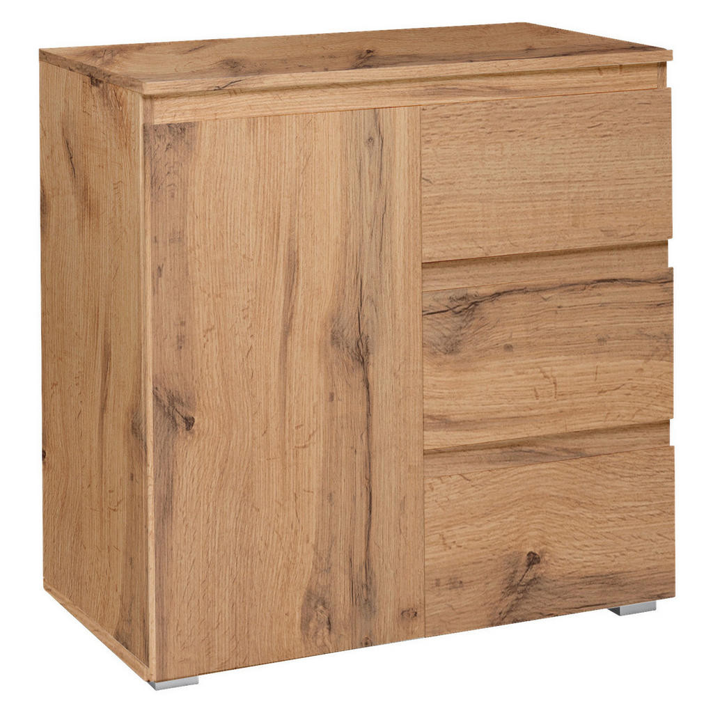 MID.YOU KOMODA, farby duba, 80/80/40 cm