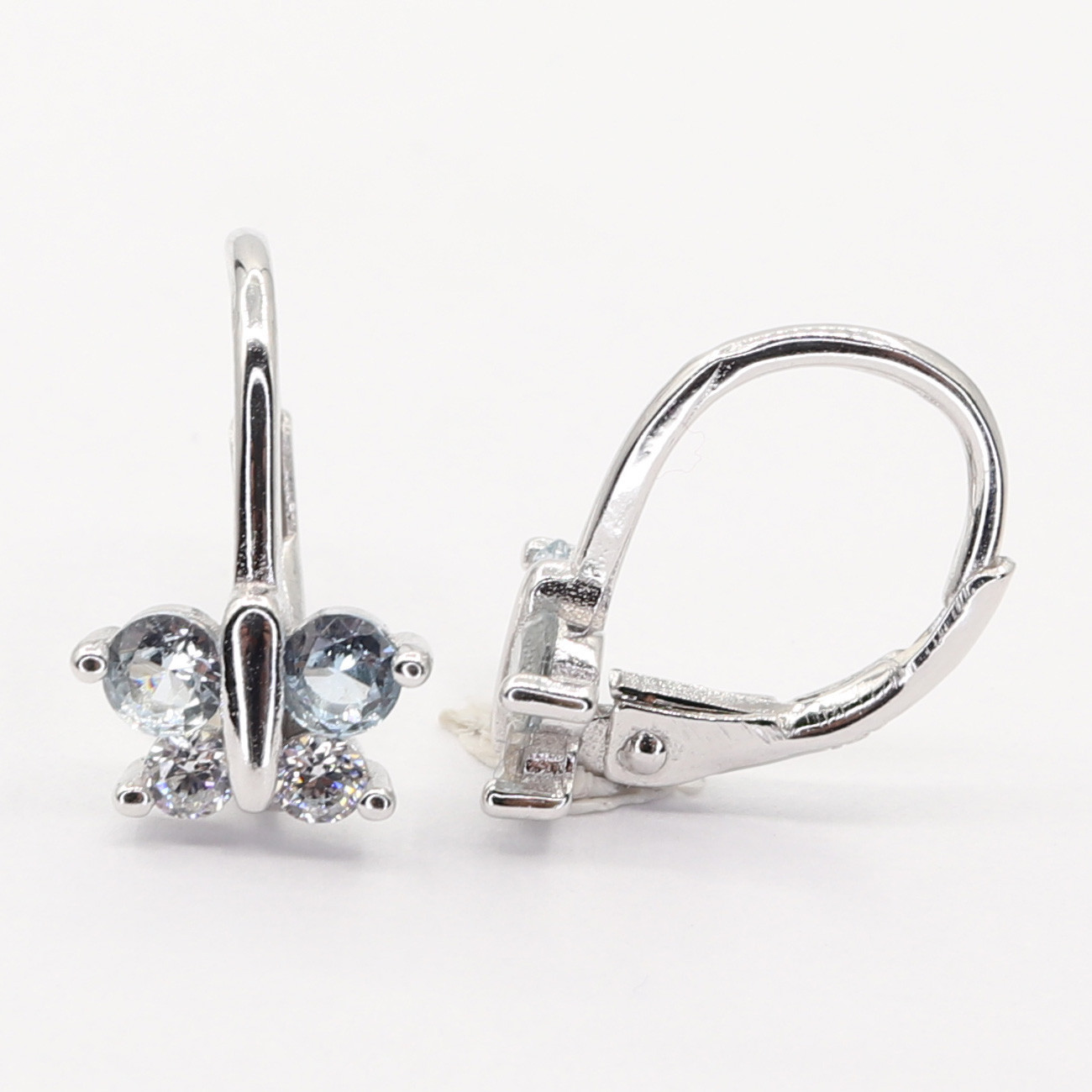 Strieborné náušnice 109367