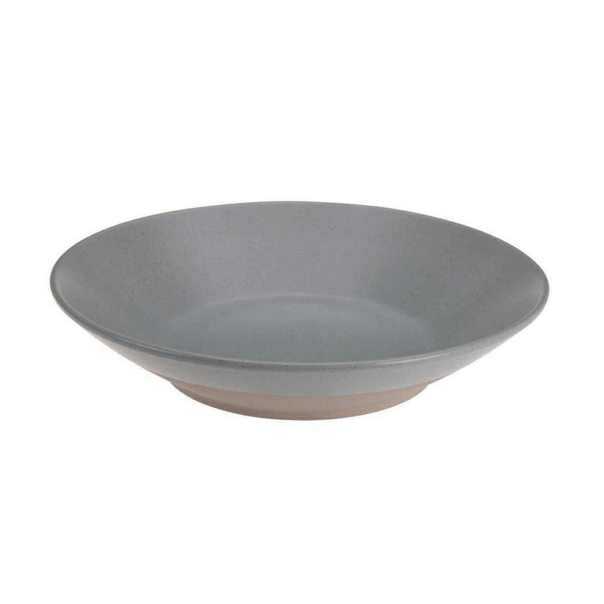 Hluboký talíř Clay 21 cm šedý