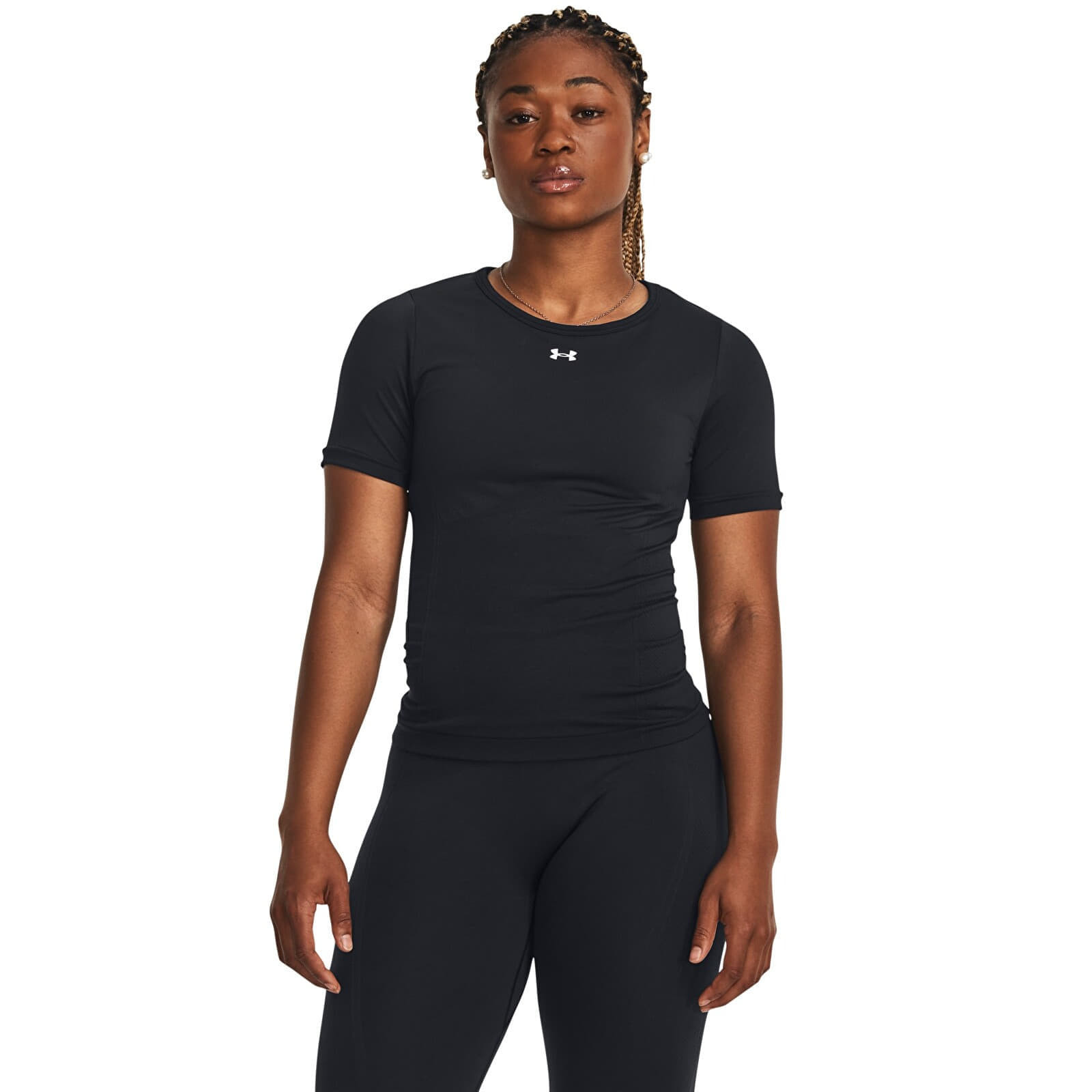 Tričko Under Armour Train Seamless SS Black XL