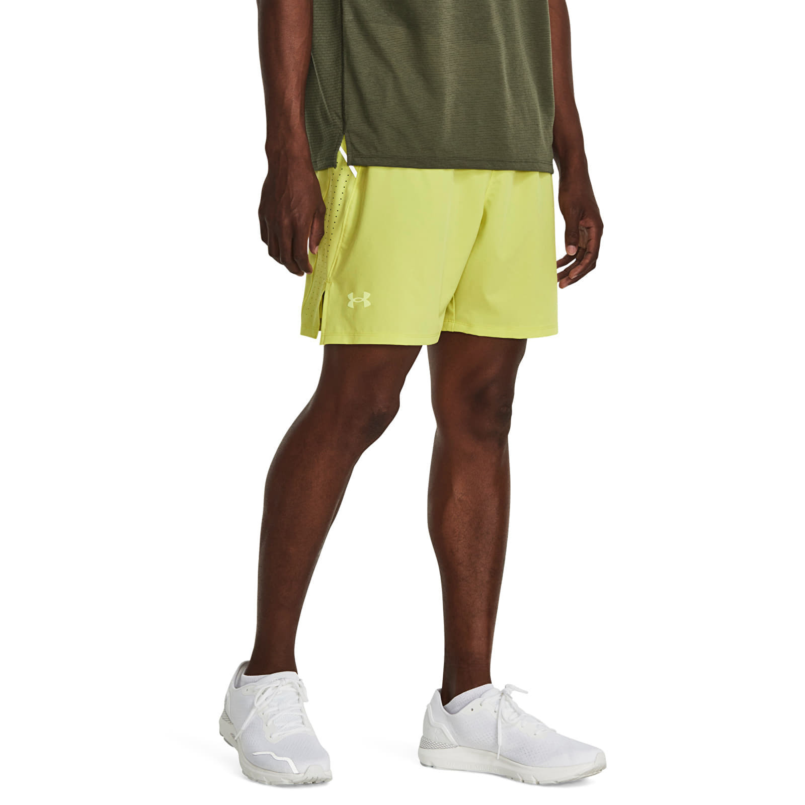Under Armour LAUNCH ELITE 7'' SHORT Yellow S