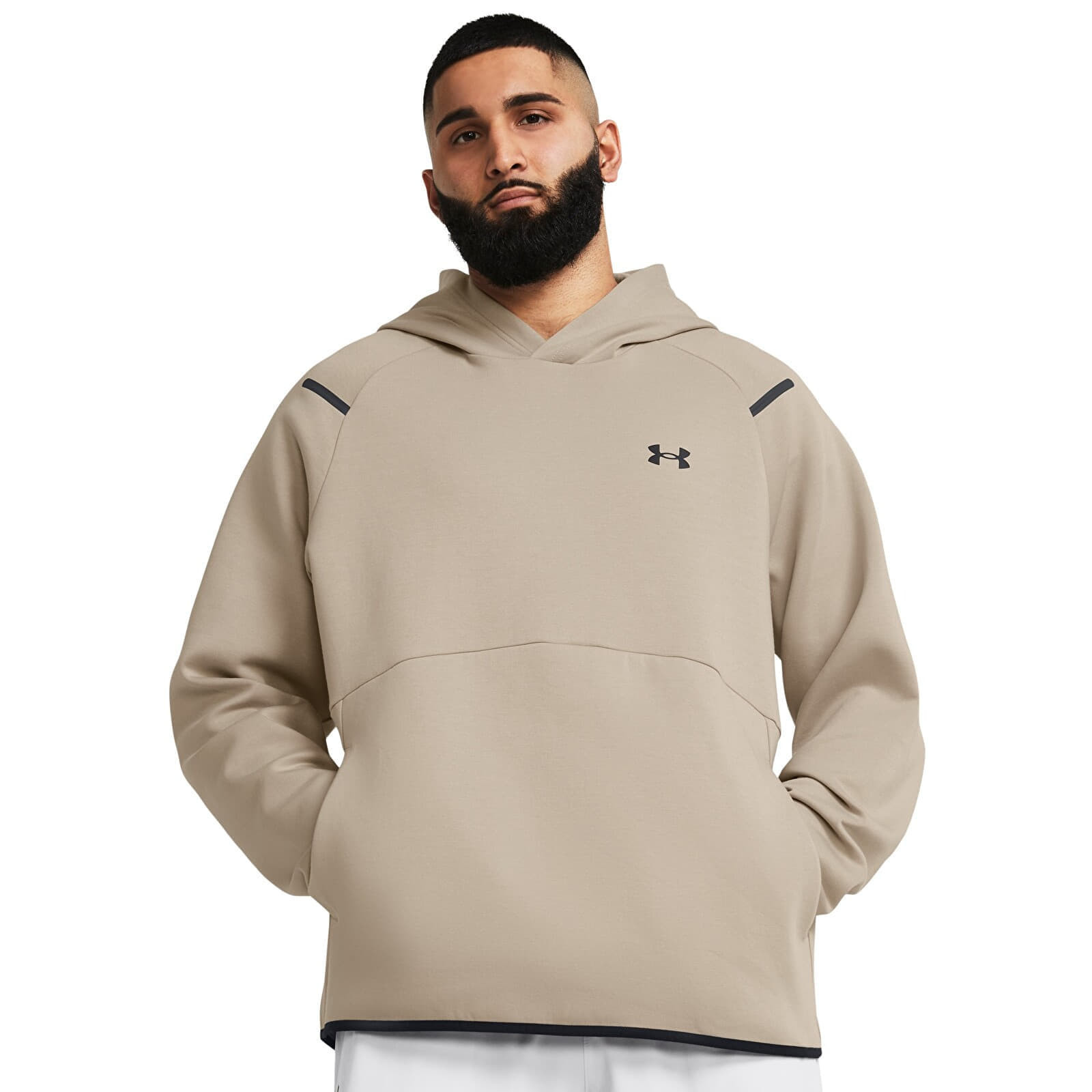 Mikina Under Armour Unstoppable Fleece Hoodie Brown XL