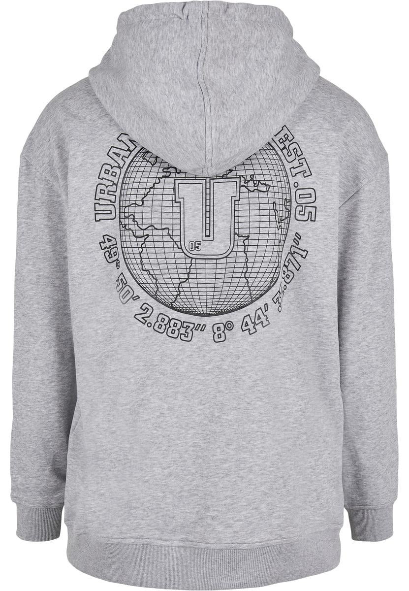 Globetrotter Hoody grey
