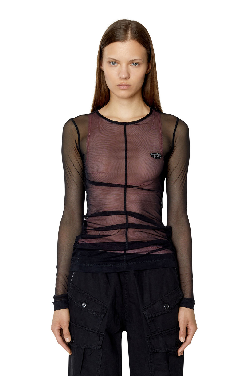 Diesel Top - T-JURLY TANK TOP čierny