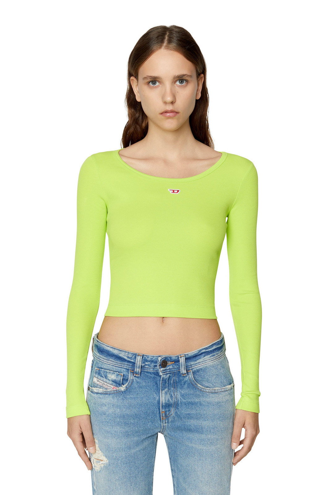 Diesel Top - T-BALLET-D TANK TOP zelený