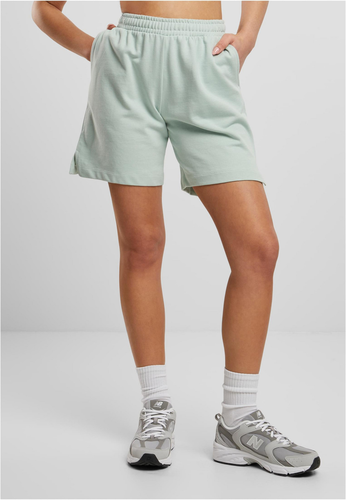 Women's shorts Organic Terry mint