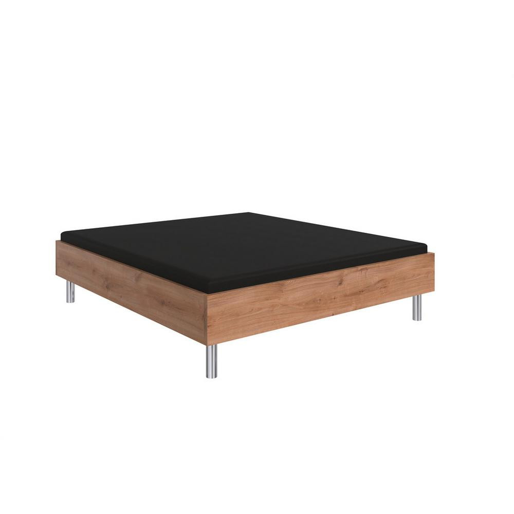Futónová posteľ LEVEL BEDS A 180/200cm,imitácia Prírod.dubu