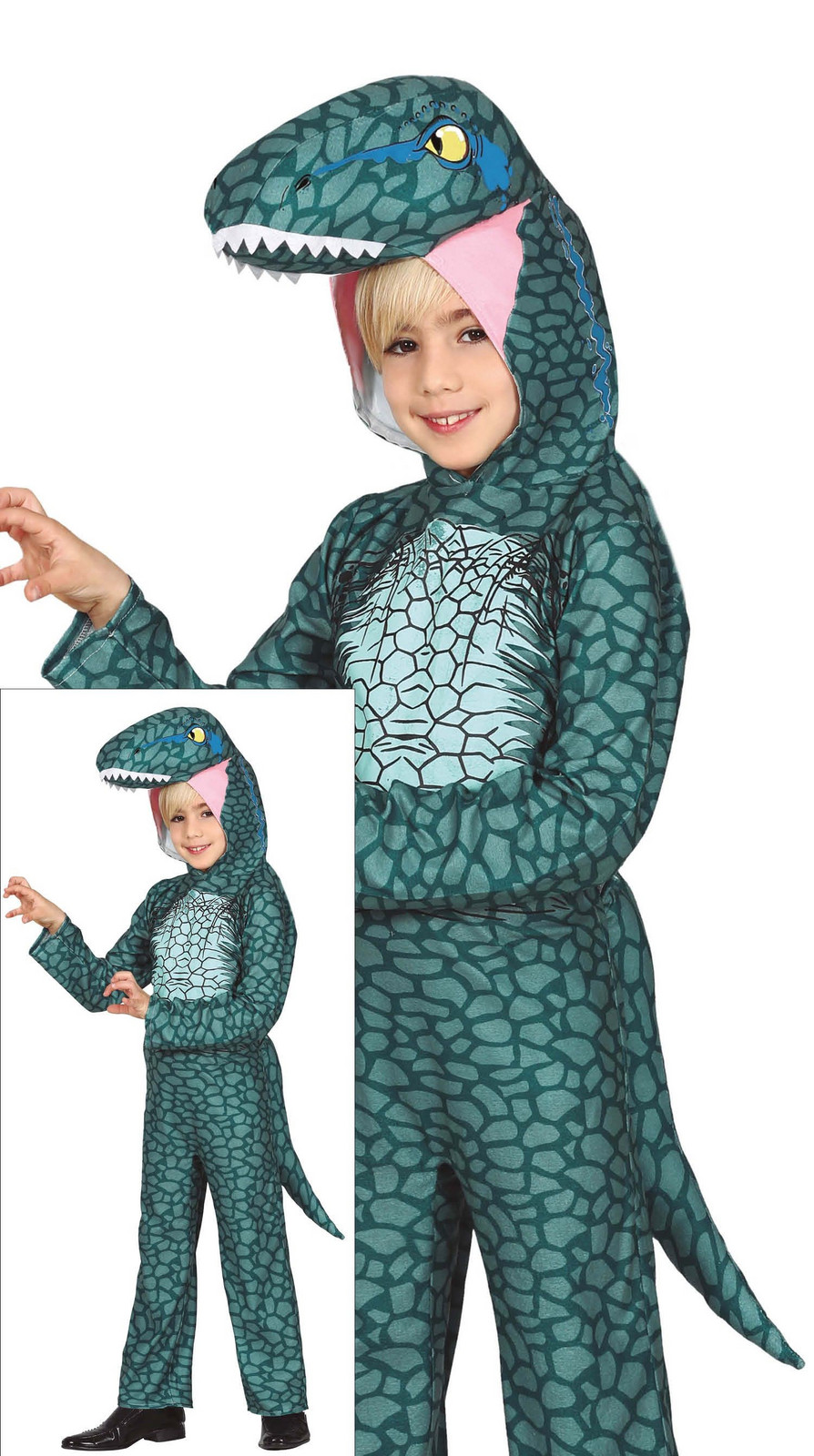 Guirca Detský kostým - Raptor Veľkosť - deti: S