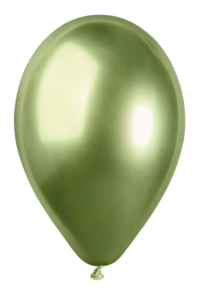 Gemar Balónik chrómový SHINY - Kiwi 33 cm