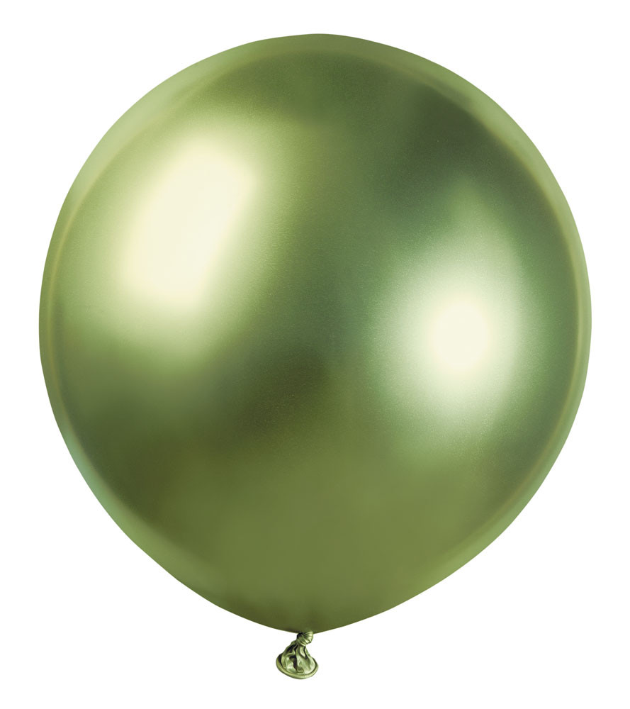 Gemar Balónik chrómový SHINY - Kiwi 48 cm