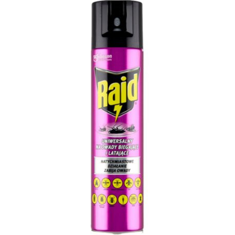 Raid Univerzálny aerosol proti letajúcemu a lezúcemu hmyzu 400 ml