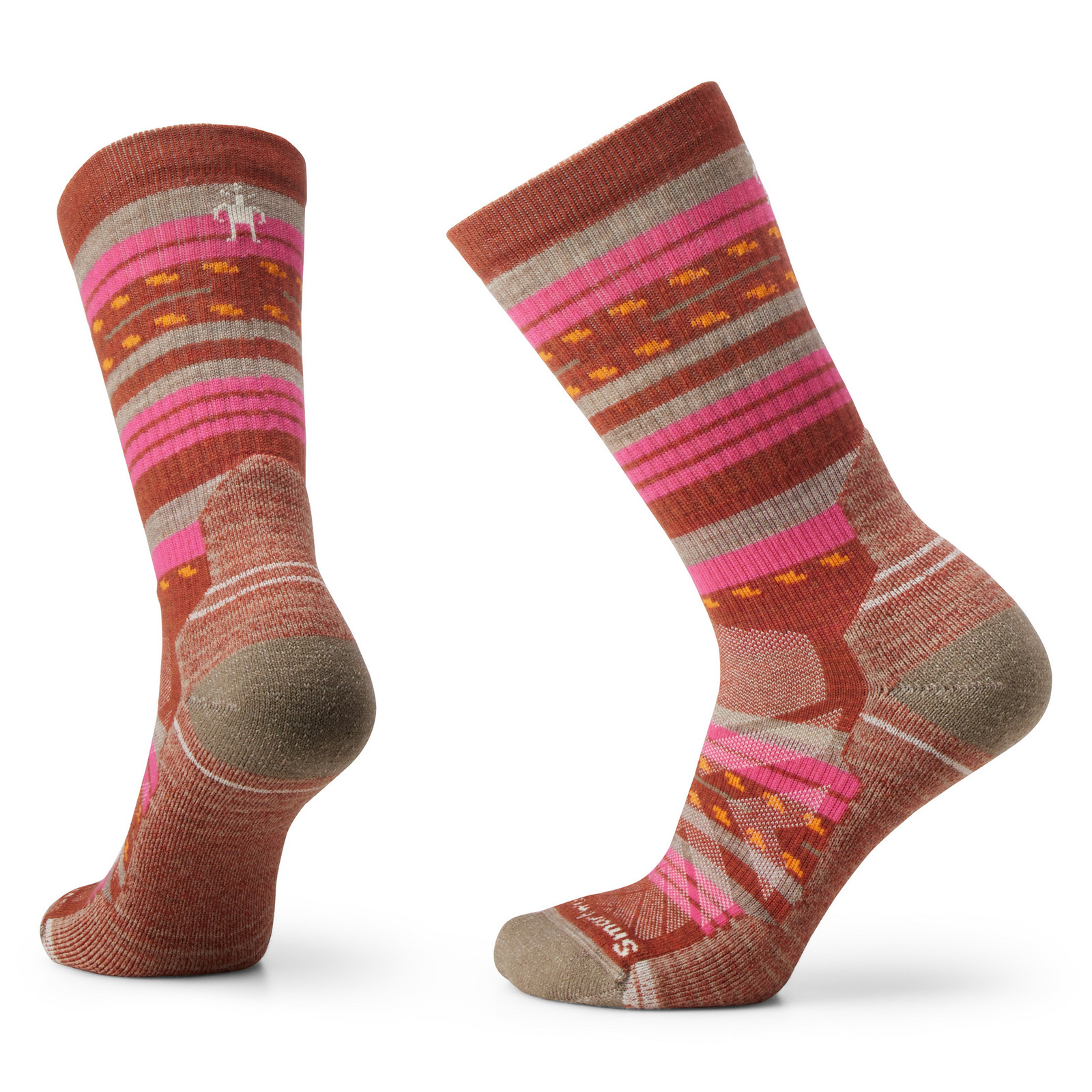 Smartwool W HIKE LIGHT CUSHION MARGARITA CREW picante Veľkosť: M
