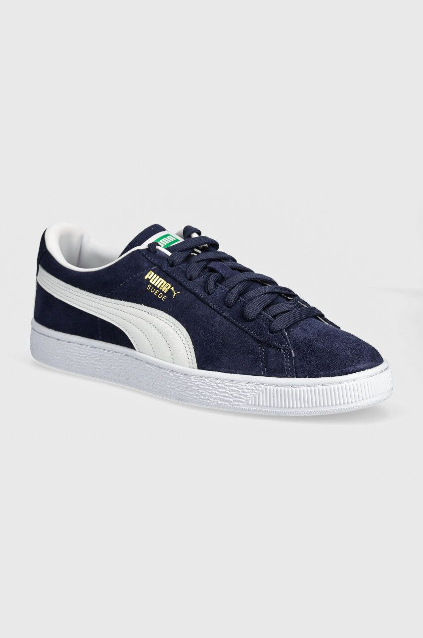 Semišové tenisky Puma Suede Classic tmavomodrá farba, 399781