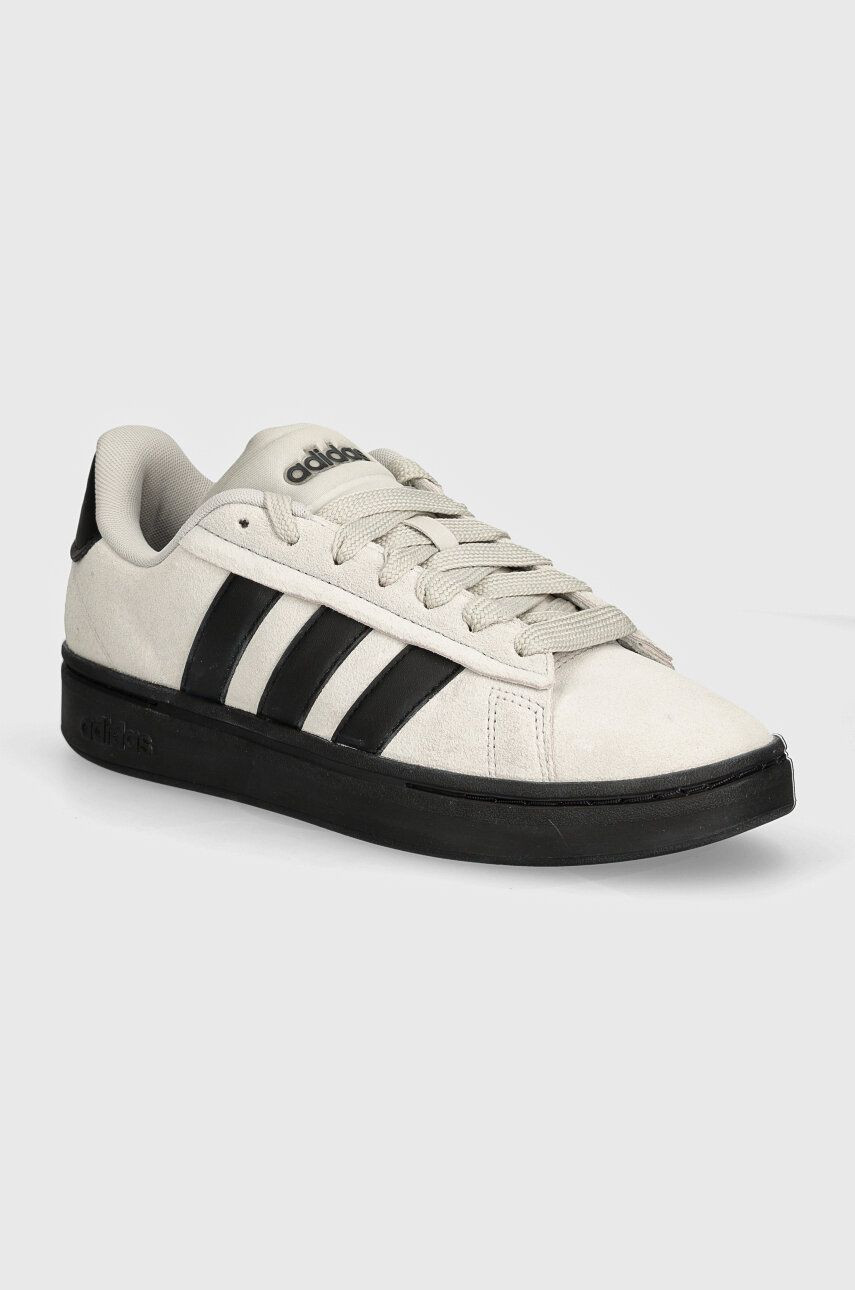 Tenisky adidas Grand Court Alpha 00S šedá farba, IH1287